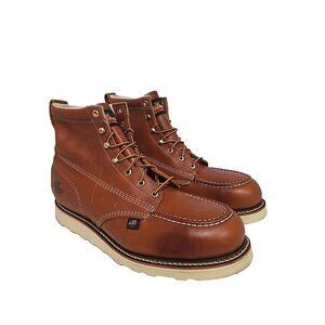 Thorogood Men's 804-4200 American Heritage 6" Safety Toe Moc Toe Wedge Boot 142E